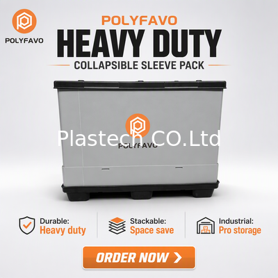 chất lượng  Logistics Packaging Shipping Boxes 1220 * 1140* 900 mm Plastic Storage Container Panel Sleeve Box nhà máy sản xuất