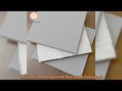 Tấm tổ ong PP Polypropylene Bảo vệ sàn tạm thời