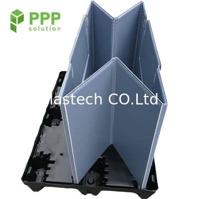 Hộp Gaylord bằng nhựa có thể gập lại 1200x1000x1000 dành cho hộp đựng ô tô