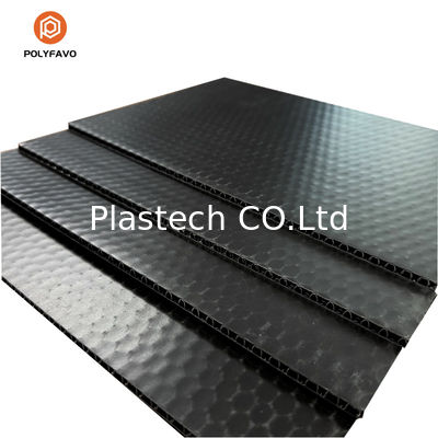 Chất liệu chất liệu nhựa bền ESD Panel Honeycomb PP Honeycomb Sheet For Parts Packaging