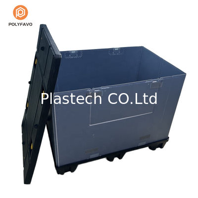 Hộp đóng gói ruồi mật ong PP HDPE hộp tay tay pallet cho chuyển giao hậu cần