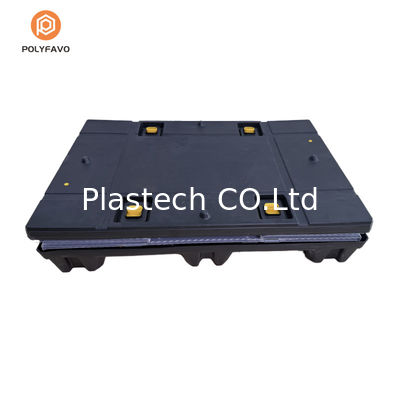 Hộp đóng gói ruồi mật ong PP HDPE hộp tay tay pallet cho chuyển giao hậu cần