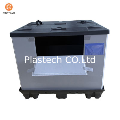 1200x1000x900mm Stackable HDPE Transparent Plastic Sleeve Packaging