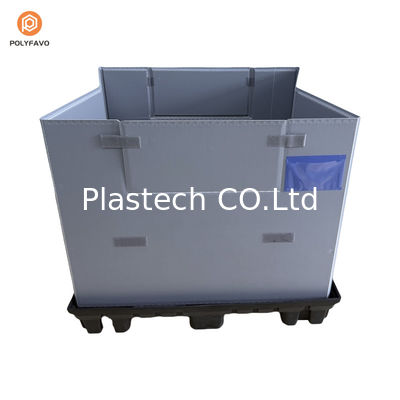 1200x1000x900mm Stackable HDPE Transparent Plastic Sleeve Packaging