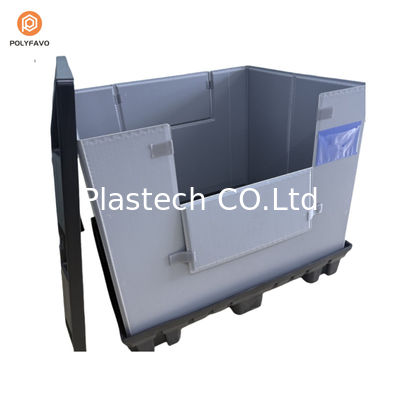 1200x1000x900mm Stackable HDPE Transparent Plastic Sleeve Packaging