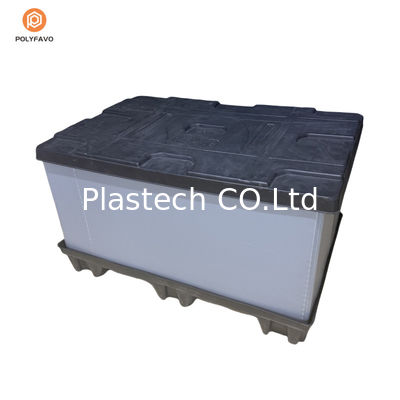 Durable HDPE Storage Containers Box Plastic Custom Packaging Box