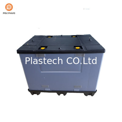 Durable HDPE Storage Containers Box Plastic Custom Packaging Box