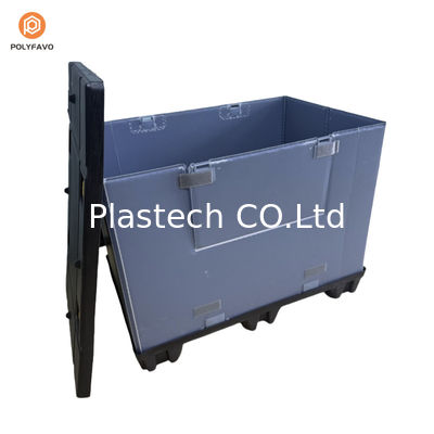 Large Heavy Duty Industrial Collapsible Sleeve Container for Bulk Storage