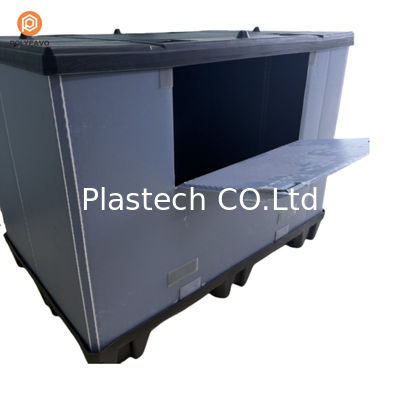 Large Heavy Duty Industrial Collapsible Sleeve Container for Bulk Storage