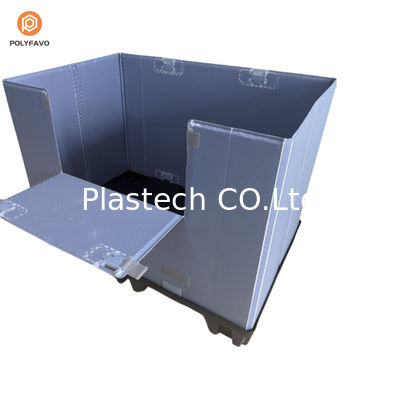 Large Heavy Duty Industrial Collapsible Sleeve Container for Bulk Storage