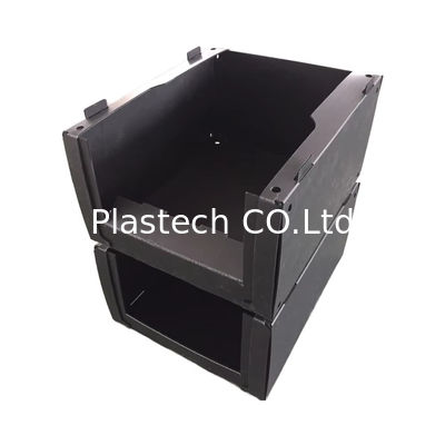 Hộp nhựa rắn có thể xếp chồng lên nhau và thân thiện với môi trường