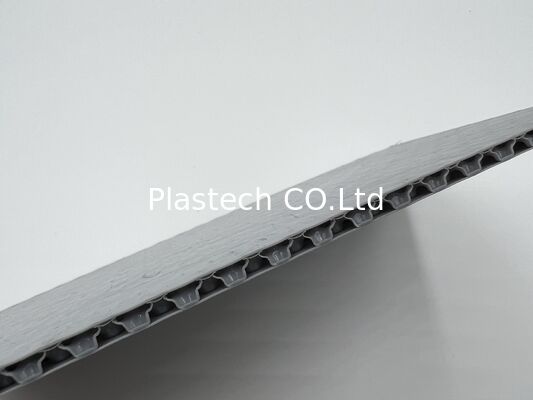 5mm 1200gsm Xám 2440x1220 4x8ft Plastic PP Honeycomb Panel cho hộp đóng gói công nghiệp