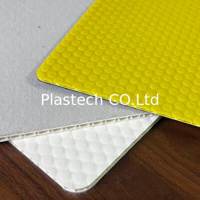 Tấm Bọt Ong Polypropylene Với Lớp Nỉ Bảo Vệ Sàn Tạm Thời Giải Pháp Che Phủ Công Trường Có Thể Tái Sử Dụng Chống Thấm Nước Bền Bỉ