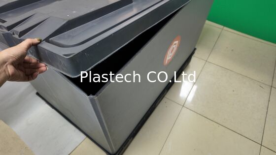 1200x800mm PP Honeycomb thùng nhấp nháy hộp pallet có thể quay lại