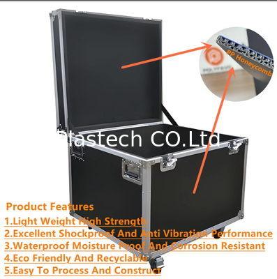 Phụ kiện vali bay tấm tổ ong 10mm 3200gsm Kích thước 2300*1200mm Tấm bay màu đen