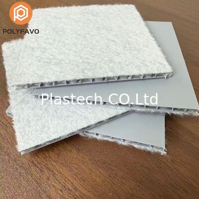5mm 1600gsm Khả năng chống cháy lớp V2 Polypropylene Honeycomb Board Bảng bảo vệ sàn nhựa