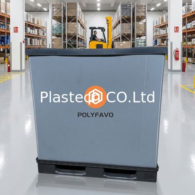 Hộp đựng vật tư hậu cần, đóng gói, vận chuyển, lưu trữ, tấm tổ ong PP, hộp tay áo 1200x800mm