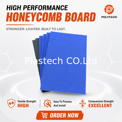 7mm FLight Panel Black Flight Panels Lightw 2800gsm Chiếc thùng máy bay phụ kiện PP Honeycomb Panel