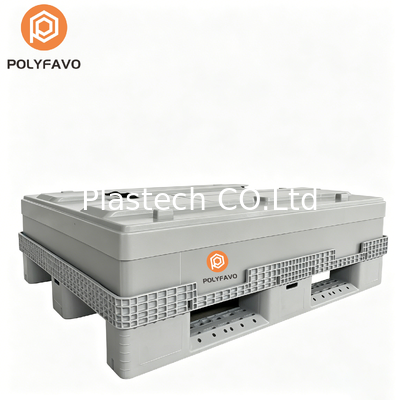 Lồng pallet nhựa Bulk Galylord Pack Pallet Sleeve Box Ô tô công nghiệp nhựa pallet sleeve box