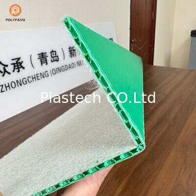 5mm Honeycomb Bức tường cầu thang bảo vệ với bề mặt felt cho nhà kho nhà máy Bức tường cầu thang