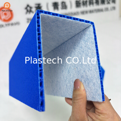 Tấm che ngưỡng tổ ong PP chống cháy Vải không dệt Bề mặt chống trượt Nhẹ Bền Bảo vệ sàn lối vào