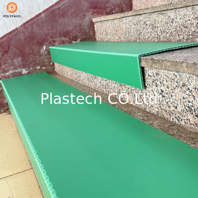 Tấm bảo vệ bậc thang PP chống cháy 5mm Tấm tổ ong