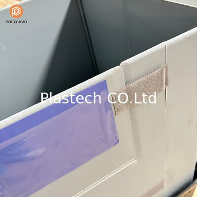 Thùng Pallet EuroBox Gấp Gọn Chắc Chắn Có Cửa Tiếp Cận và Nắp Thiết Kế Cho Sử Dụng Chuyên Nghiệp Trong Kho Công Nghiệp