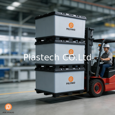 Hộp bao bì pallet bền và tái sử dụng, nắp và bao bì hộp pallet, hộp pallet nhựa, hộp pallet giá rẻ