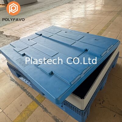 Hộp gói tay đệm pallet bền và tái sử dụng nắp và hộp tay đệm pallet