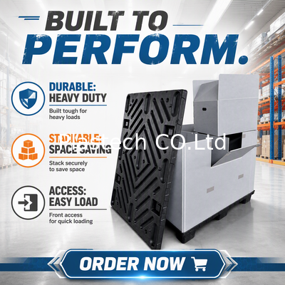 Hộp nhựa lưu trữ Hộp nhựa tùy chỉnh Hộp pallet nhựa