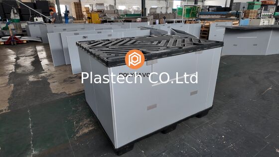 Hộp nhựa lưu trữ có thể tùy chỉnh, Hộp nhựa lưu trữ có thể tùy chỉnh, Hộp pallet có tay áo, Hộp nhựa pallet