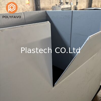  Collapsible Bin Pallet Cage, Foldable Plastic Crate 10mm 12mm, Custom Openings Windows Holes Stackable Returnable